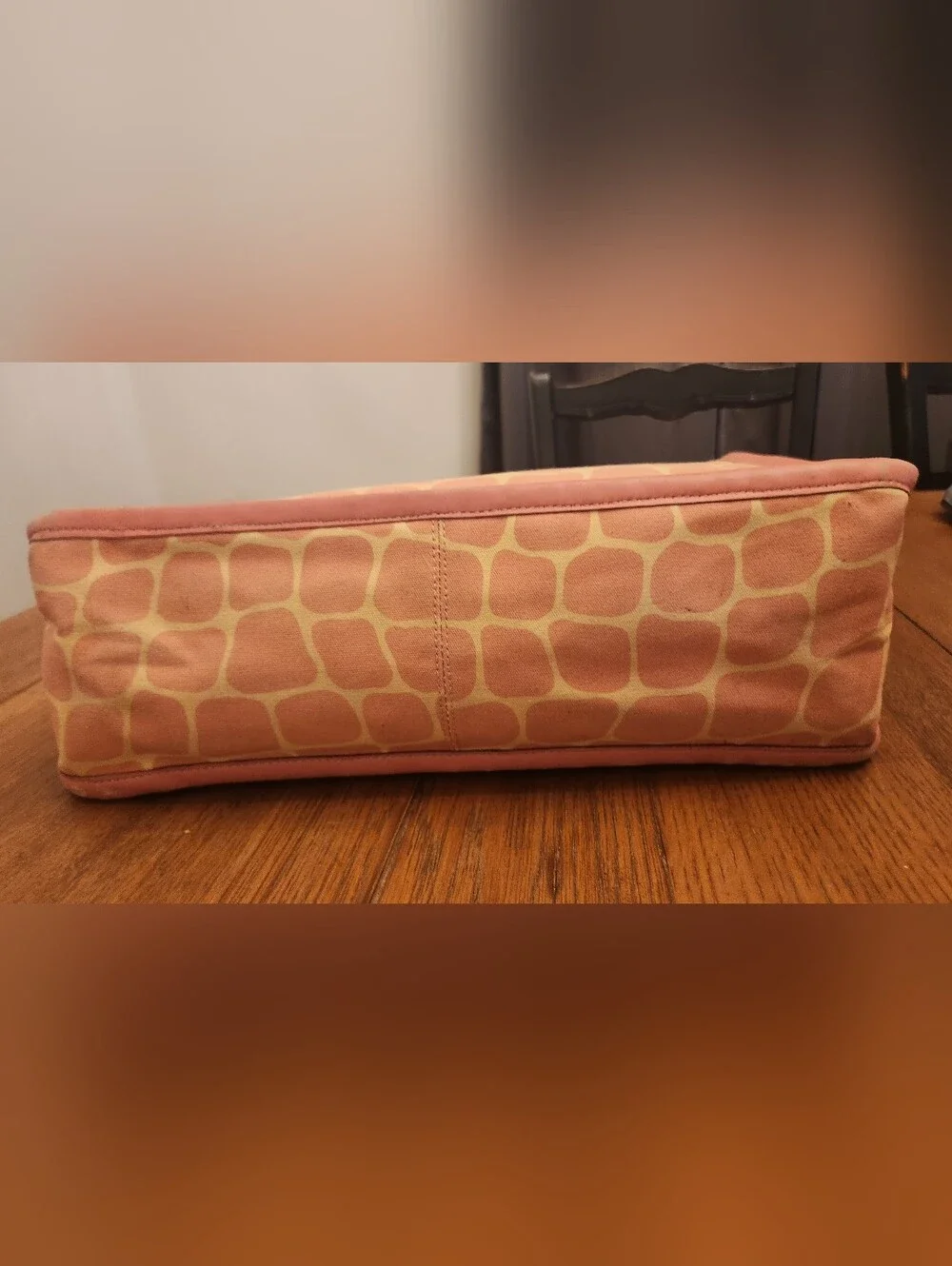 Kate Spade Pink Giraffe Print Tote